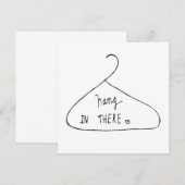 Hier hangen (Voorkant / Achterkant)