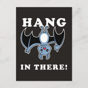 Hier hangen briefkaart