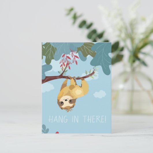 Hier hangen briefkaart (Staand voorkant)