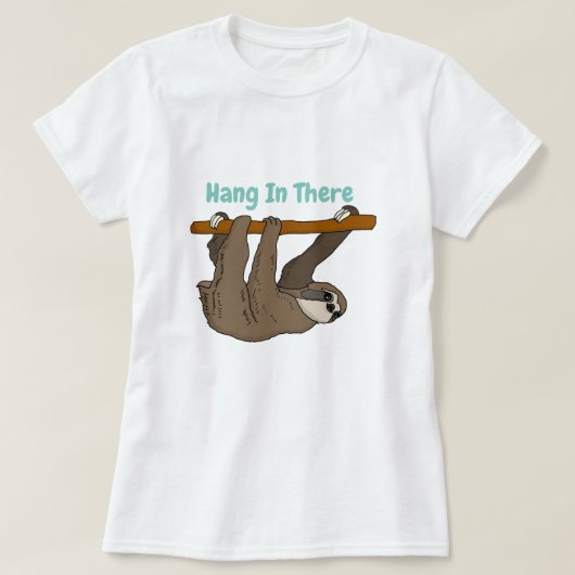 Hier hangen t-shirt (Design voorkant)