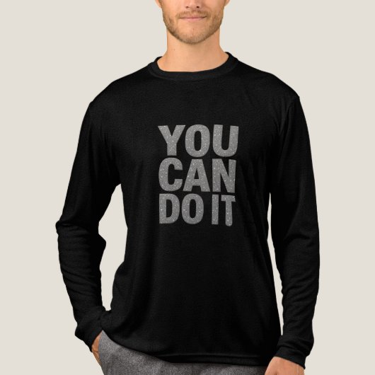 Hier hangen Tri-Blend shirt (Voorkant volledig)
