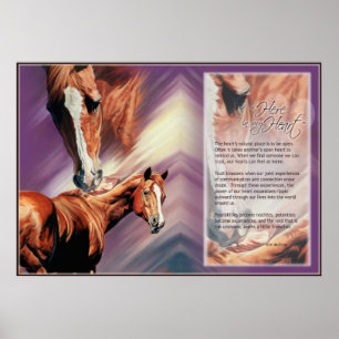 Hier in mijn hart E-inspiratie Poster