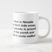 Hier in Nevada Grote Koffiekop (Rechts)