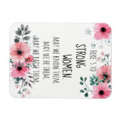 Hier is aan Sterke Waterverf Floral Mag van het Ci Magneet (Horizontaal)