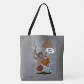 Hier is Baba Ukraine Folk Art Tote Bag (Voorkant)