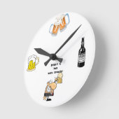 "Hier is de bierkant!" Ronde Klok (Hoek)