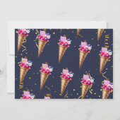 Hier is de blauwe foto van de Scoop Ice Cream Part Kaart (Achterkant)