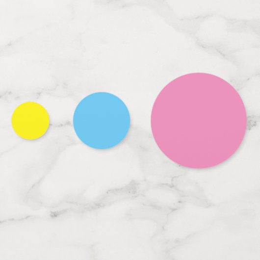 "Hier is de Confetti van de Kleur"Lijst (Achterkanten)