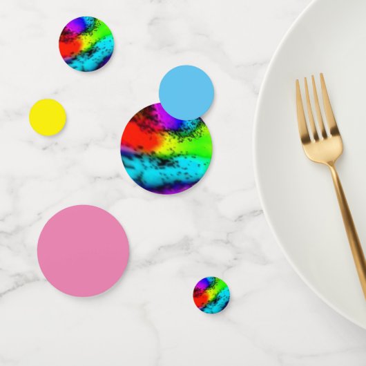 "Hier is de Confetti van de Kleur"Lijst (Groep)