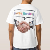 Hier is de deal t-shirt (Achterkant)