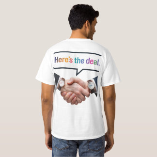 Hier is de deal t-shirt