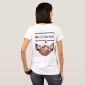 Hier is de deal t-shirt (Achterkant volledig)