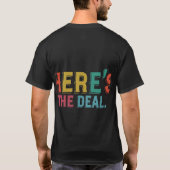 Hier is de deal t-shirt (Achterkant)