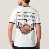 Hier is de deal t-shirt (Achterkant)