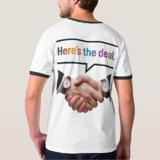 Hier is de deal t-shirt