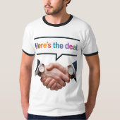 Hier is de deal t-shirt (Voorkant)