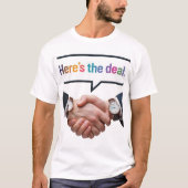 Hier is de deal t-shirt (Voorkant)