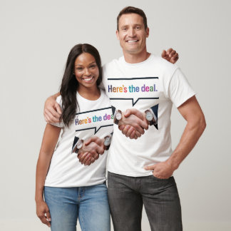 Hier is de deal t-shirt