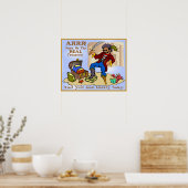 Hier is de echte schatkist! poster (Keuken)