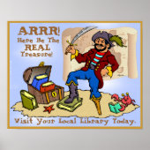 Hier is de echte schatkist! poster (Voorkant)