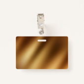 Hier is de glimlach achter mijn Masker Cursive Fau Badge (Achterkant met clip)