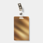 Hier is de glimlach achter mijn Masker Cursive Fau Badge (Achterkant met clip)