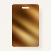 Hier is de glimlach achter mijn Masker Cursive Fau Badge (Achterkant)