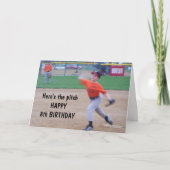 HIER IS DE PITCH-HAPPY **8th* BIRTHDAY KAART (Voorkant)