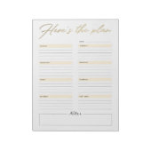 Hier is de Planner van het Notitieblok van het Pla (Linkerzijde)