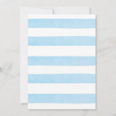 Hier is de Scoop Baby shower (Boy) Invitation Kaart (Achterkant)