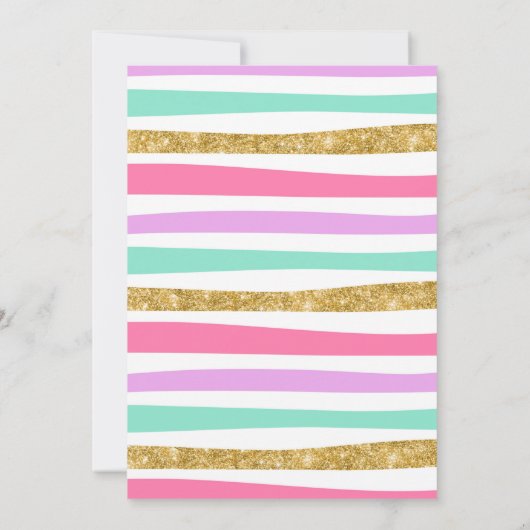 Hier is de Scoop Black Ice Cream Verjaardagsuitnod Kaart (Achterkant)