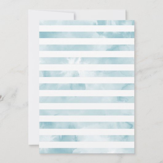 Hier is de Scoop Boy Ice Cream Birthday Party Kaart (Achterkant)