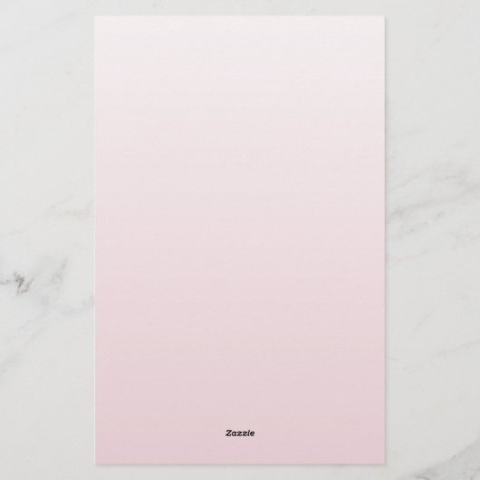 Hier is de Scoop Floral Ice Cream Cone Stationery Briefpapier (Achterkant)