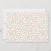 Hier is de Scoop Ice Cream Kids Birthday Party Inv Kaart (Achterkant)