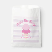 Hier is de Scoop Ice Cream Summer Birthday Bedankzakje (Voorkant)