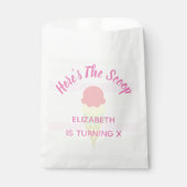 Hier is de Scoop Ice Cream Summer Birthday Bedankzakje (Voorkant)