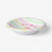 Hier is de Scoop Ice Cream Summer Birthday Papieren Kommen (Gebogen)