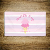 Hier is de Scoop Ice Cream Summer Birthday Spandoek
