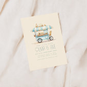 Hier is de Scoop Ice Cream verjaardagsuitnodiging Kaart