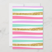 Hier is de Scoop Kleurrijke Ice Cream Invite Kaart (Achterkant)