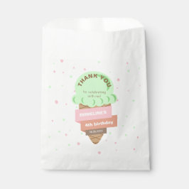 Hier is de scoop Mint Ijs Verjaardag Bedankzakje