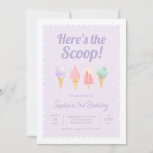 Hier is de uitnodiging van de Scoop Ice Cream op z