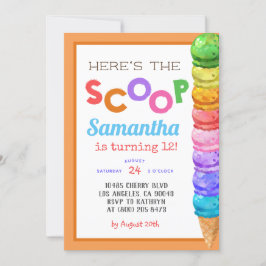 Hier is de uitnodiging van de Scoop Ice Cream op z