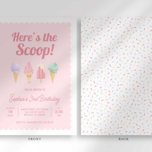 Hier is de uitnodiging van de Scoop Ice Cream op z