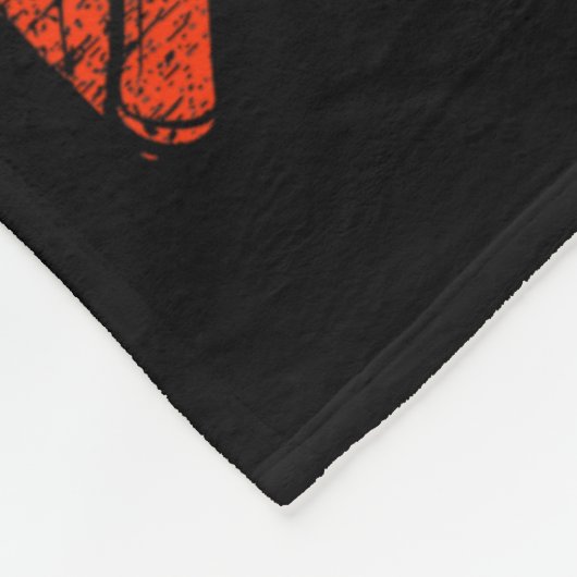 Hier is de visvisserij fleece deken (Hoek)