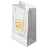 Hier is de wereld klein cadeauzakje (Voorkant Gekanteld)