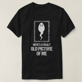 Hier is een echt oud Afbeelding van mij grappig sh T-shirt