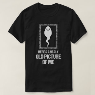 Hier is een echt oud Afbeelding van mij grappig sh T-shirt