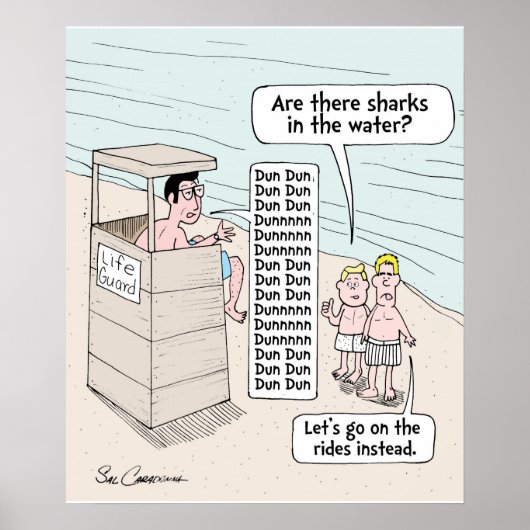 Hier is een grappig poster van Sal Caradonna (Voorkant)