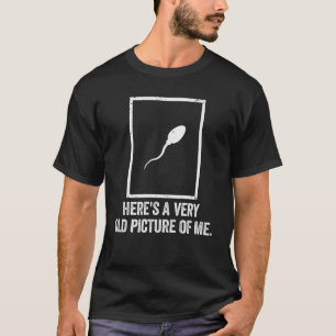 Hier is een heel oude foto van mij Funny Biology T-shirt